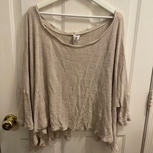 Free People Oversized Shirt